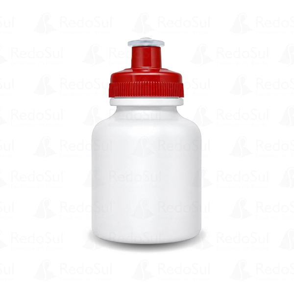 Squeeze personalizado Corpo Branco 300ml Squeeze personalizado Corpo Branco 300ml