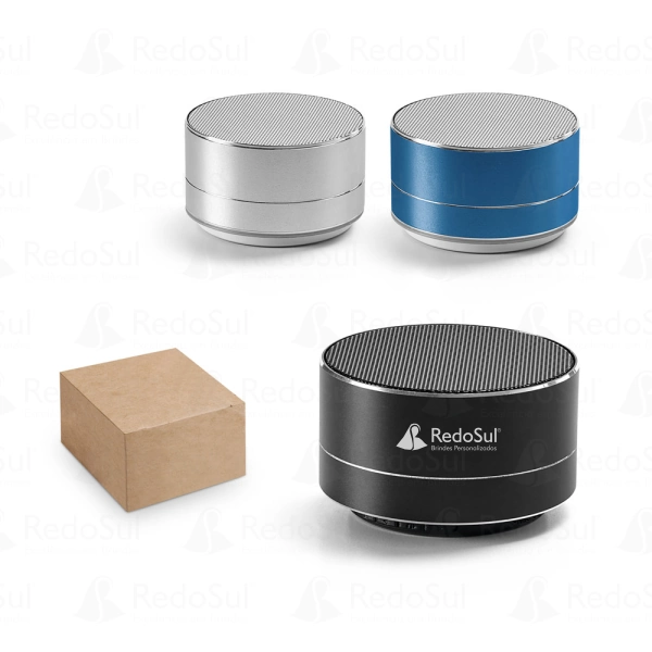 Caixa de Som Personalizada com Microfone e Bluetooth