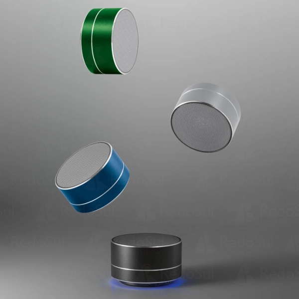 Caixa de Som Personalizada com Microfone e Bluetooth