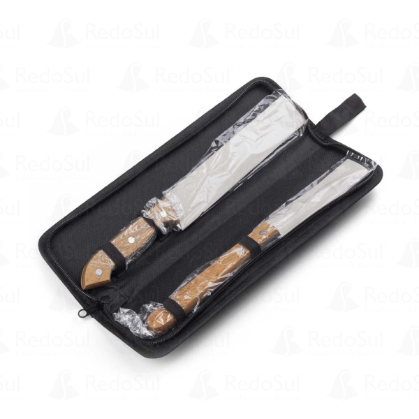 Kit Churrasco Personalizado com 3 Peças Kit Churrasco Personalizado com 3 Peças
