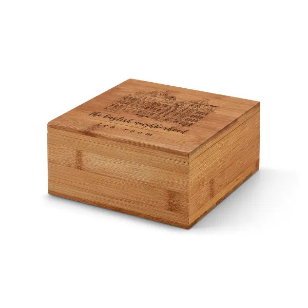 Caixa de chá personalizada