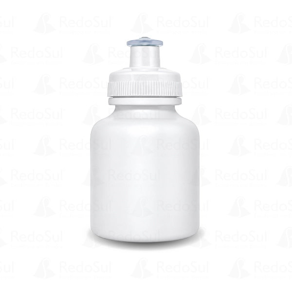 Squeeze personalizado Corpo Branco 300ml Squeeze personalizado Corpo Branco 300ml