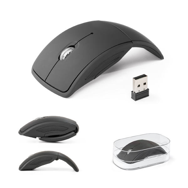 RD 97399-Mouse wireless dobrável personalizado em Rolandia-PR