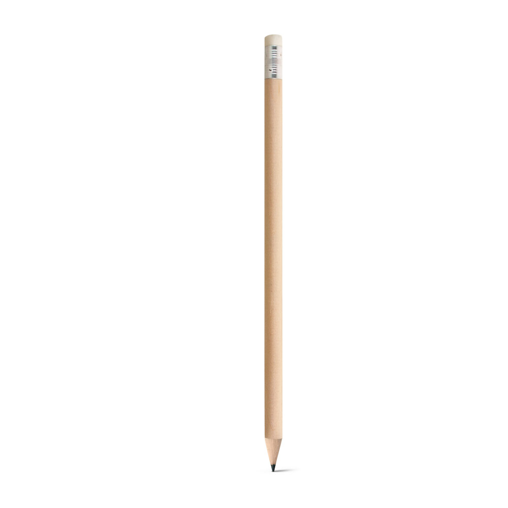 RD 51716-Lápis personalizado com borracha | Santa-Luzia-MG