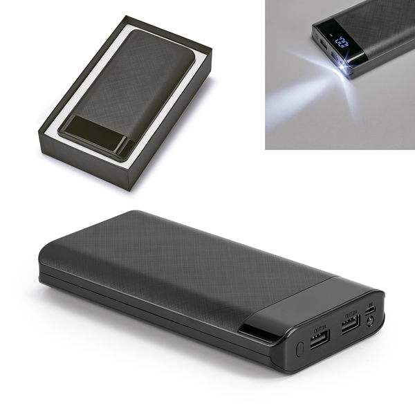 RD 57905-Power Bank Personalizado 16.000 mAh em Cacador-SC