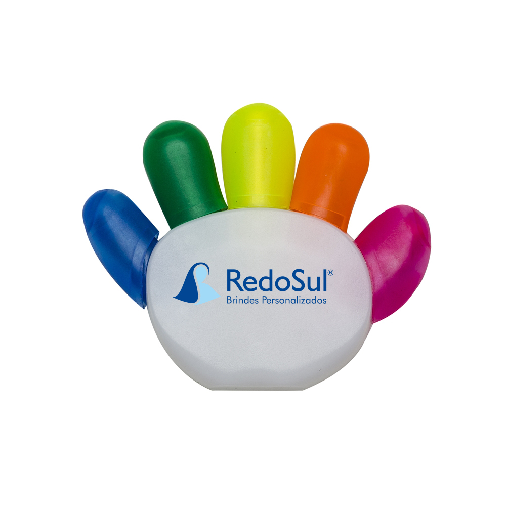 RD 7612230-Caneta Marca texto personalizada em formato de mão | Itapipoca-CE