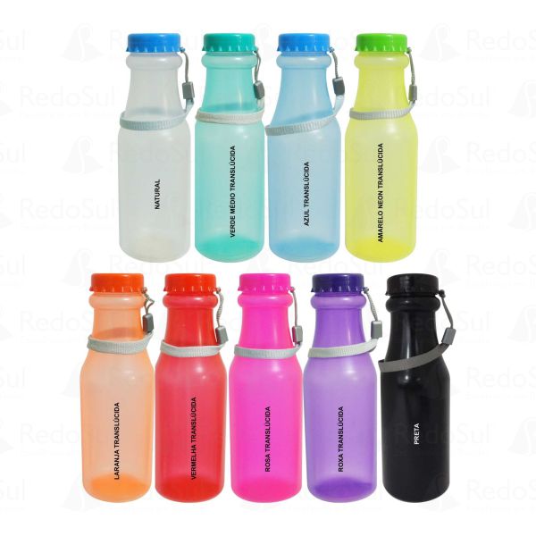 RD 8115450-Garrafa personalizada retro 550 ml com cordão | Conchal-SP