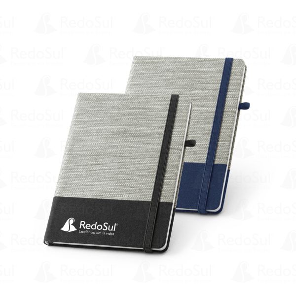 RD 93268-Caderno tipo Moleskine Personalizado 15 x 21 cm em Cataguases-MG