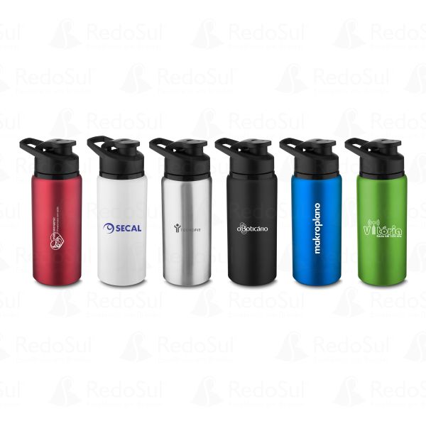 RD 81415100-Squeeze Personalizado em Alumínio 600 ml | Congonhas-MG