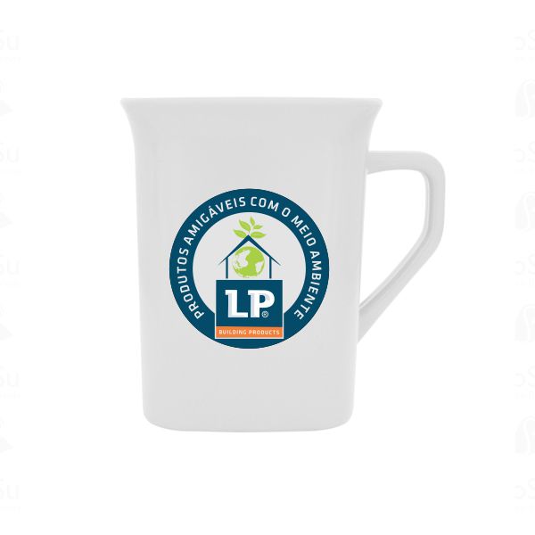 RD 8121505-Caneca quadrada personalizada de 250 ml Plástica | Embu-das-Artes-SP