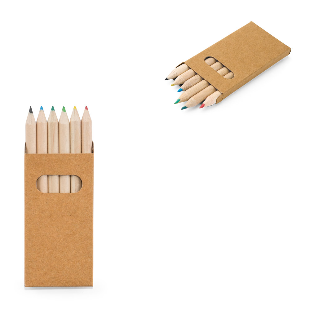 RD 51750-Caixa com mini lápis de cor personalizada em Sao-Goncalo-RJ