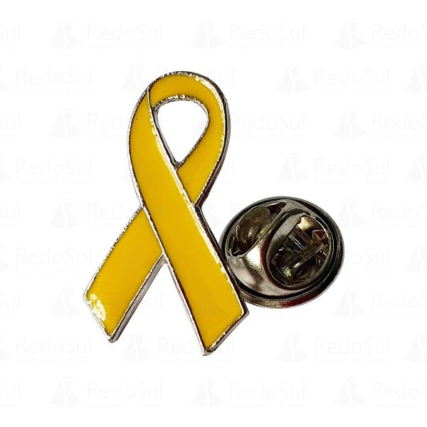 RD 874016-Boton em Metal Recortado Amarelo | Cambara-PR