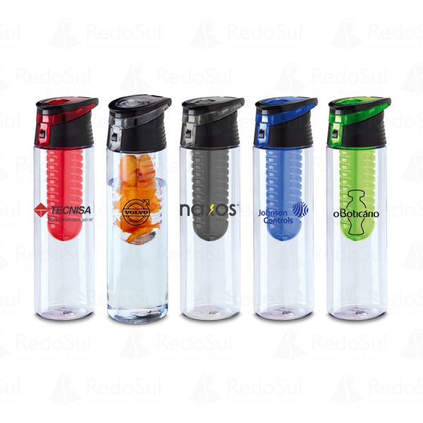 RD 94629-Squeeze Personalizado com Infusor de Frutas | Conchal-SP
