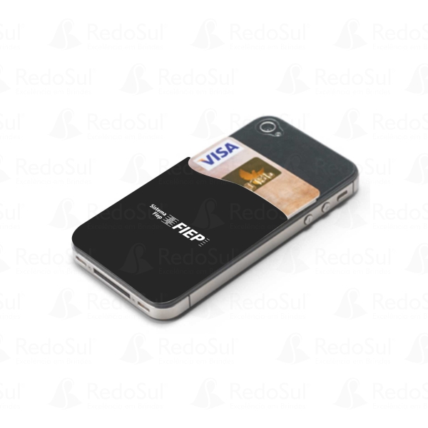 RD 93264-Porta Cartão em PVC para Celular Personalizado | Sao-Goncalo-RJ