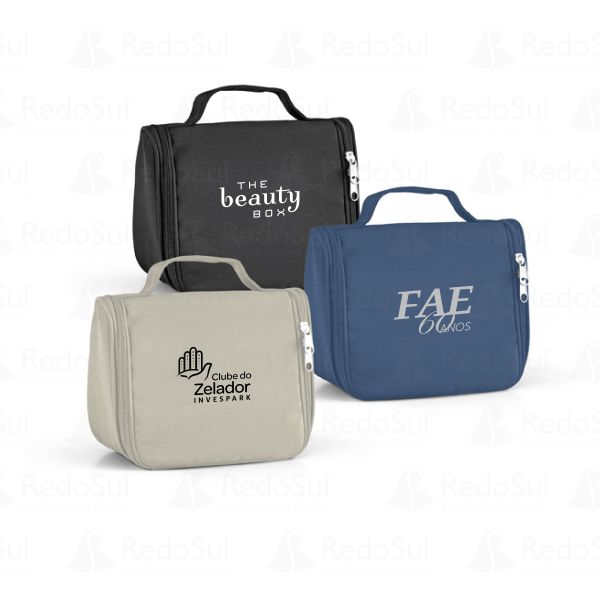 RD 92724-Bolsa Para Cosméticos Personalizada 20 x 16 x 8,5 cm | Ubarana-SP