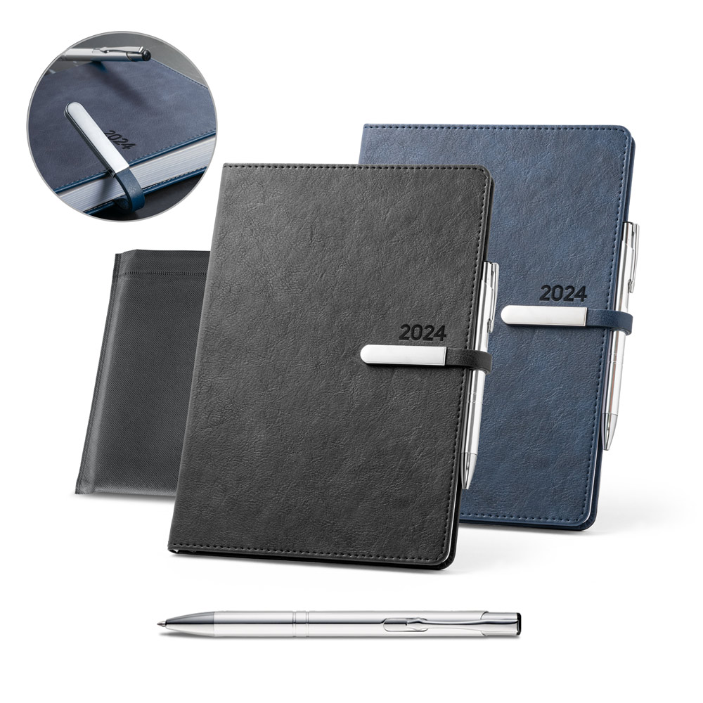 RD 66191- Agenda semanal personalizada 24 x 17 cm | Rio-Azul-PR