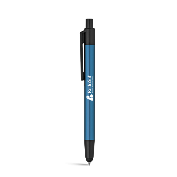 RD 91476-Caneta Metálica Personalizada com Ponta Touch Screen