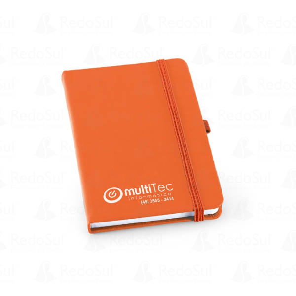 RD 93723-Caderno tipo Moleskine Personalizado 17 x 12 cm