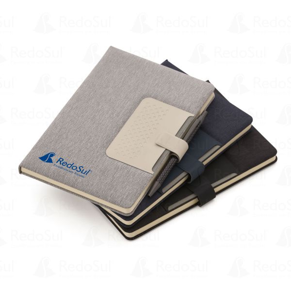 RD 8100280-Caderno de Anotações Personalizado 21 x 14 cm | Rio-Branco-do-Ivai-PR