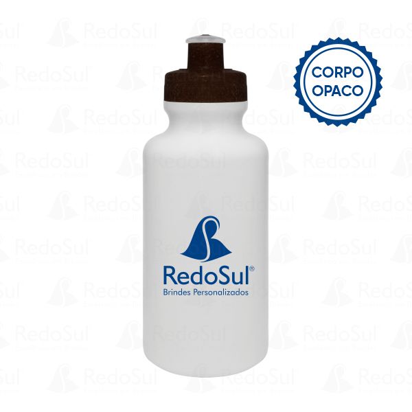 RD 8115500 -Squeeze Personalizado em Fibra de Coco Corpo Opaco 500ml | General-Salgado-SP