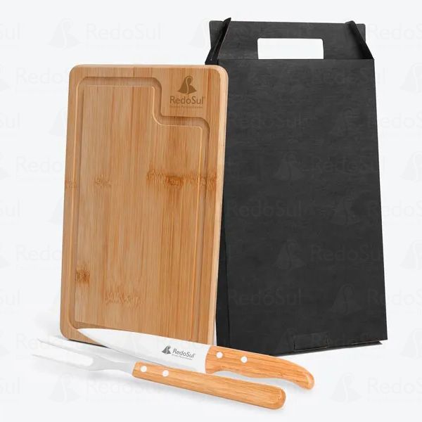 RD 7019066-Kit Churrasco Personalizado com 3 Pecas em Monte-Azul-Paulista-SP