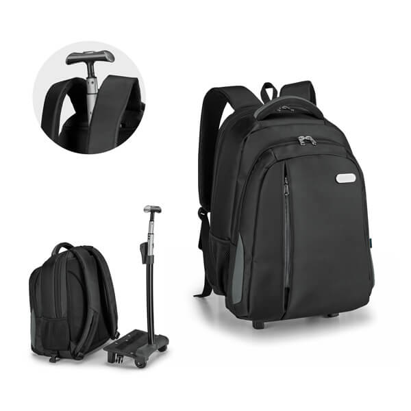 RD 92293-Mochila Personalizada para Notebook até 17'' com rodinhas | Arroio-Trinta-SC