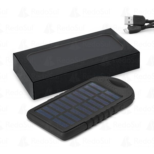 RD 97371-Carregador Portátil Solar Personalizado | Rio-do-Sul-SC