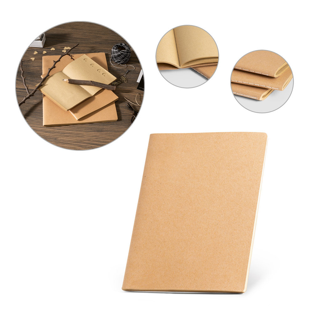 RD 53625-Caderno personalizado ecológico tamanho A4 | Cerro-Negro-SC