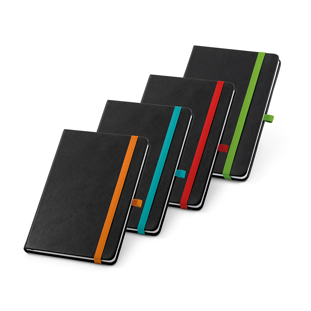 RD 93592-Caderno tipo Moleskine Personalizado 21 x 14 cm | Suzano-SP