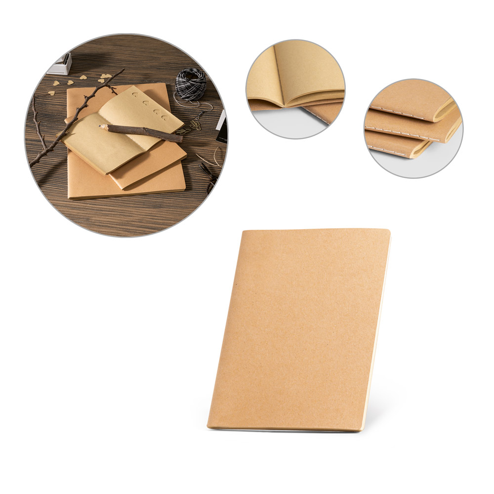 RD 53626-Caderno Ecológico Personalizado  21 x 14 cm em Sao-Lourenco-do-Sul-RS