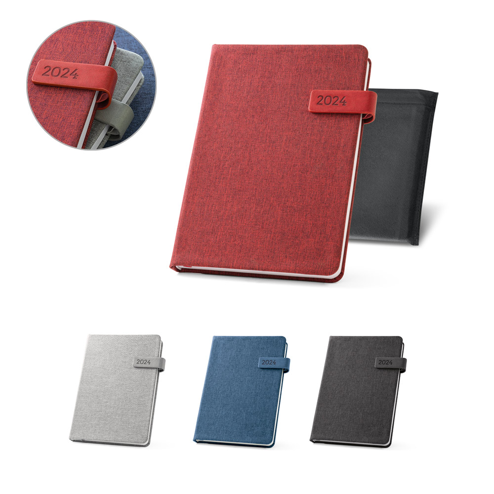 RD 66201-Agenda Diaria Personalizada Reciclada | Rio-Azul-PR