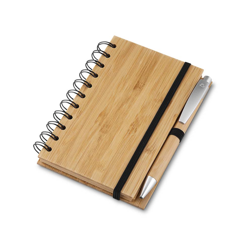RD 8100380-Caderno Ecológico Personalizado com caneta 14 x 9 cm em Gravatai-RS