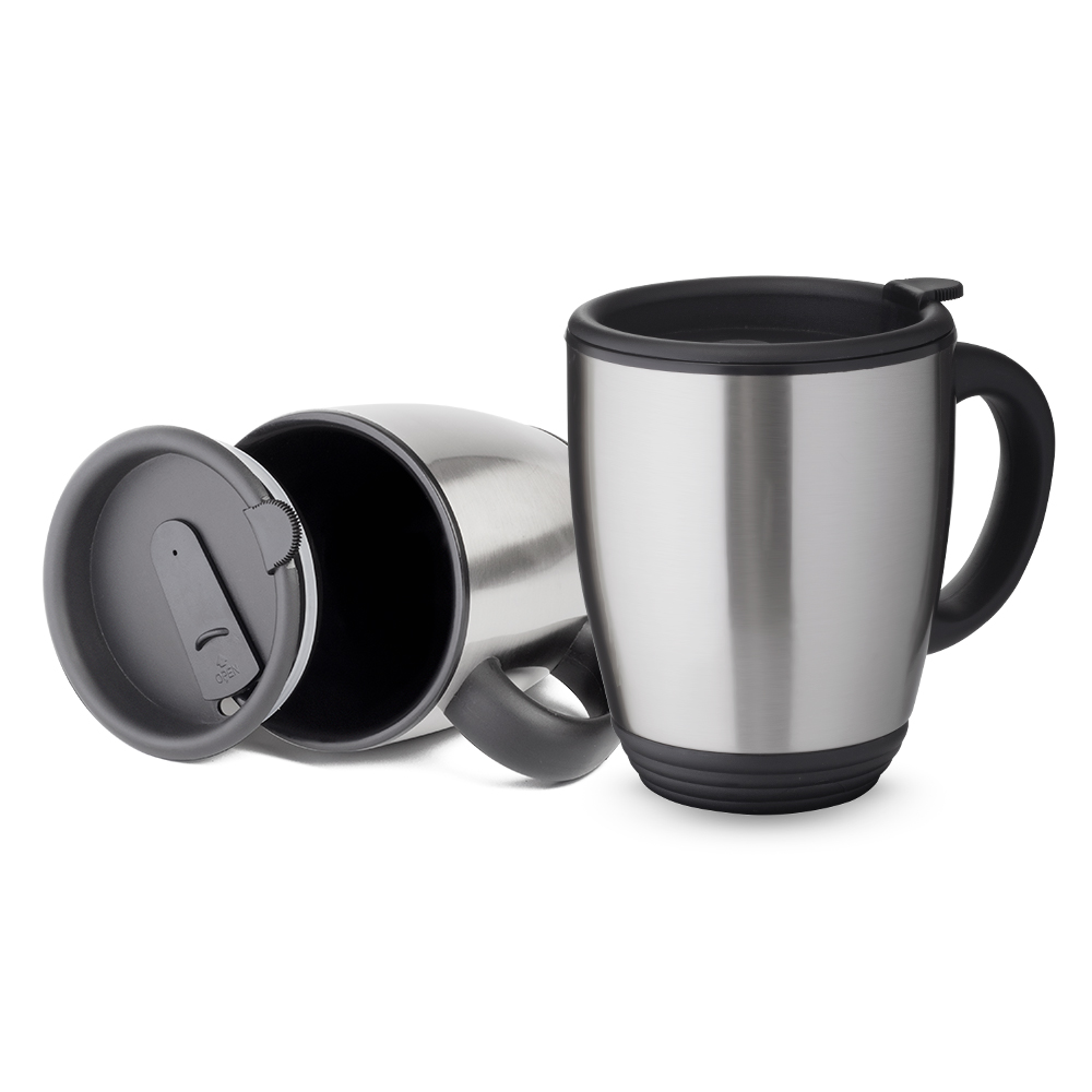 RD 8119300-Caneca em aço inox personalizada 450 ml | Ibipora-PR