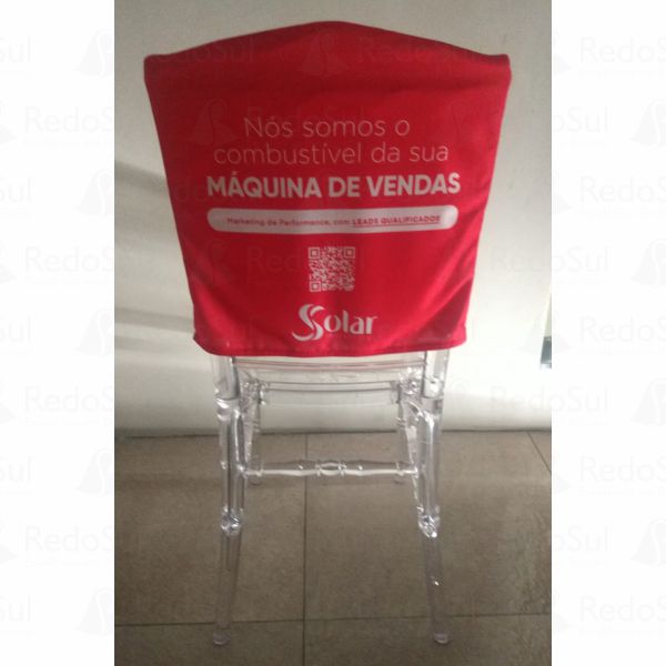 RD 8001561-capa de cadeira personalizada | Guaruja-SP