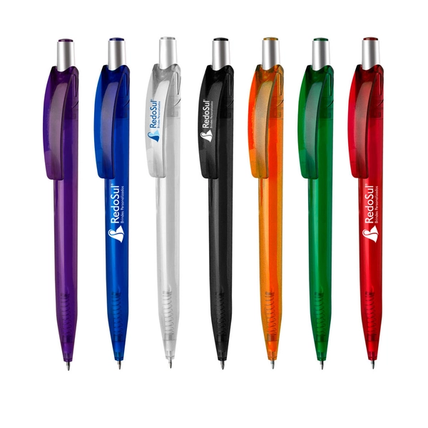 Caneta plástica Personalizada