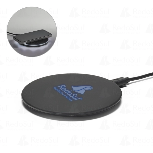 Carregador Personalizado Wireless Fast