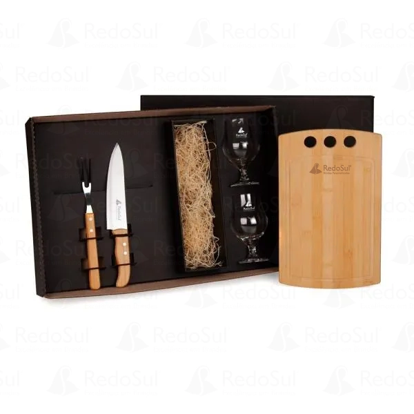 Kit Churrasco personalizado 5 peças