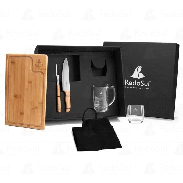 RD 7090061-Kit Churrasco personalizado 6 peças