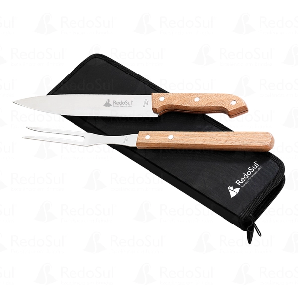 Kit Churrasco Personalizado com 3 Peças