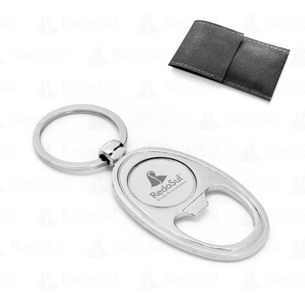 RD 93367-Chaveiro em metal personalizado