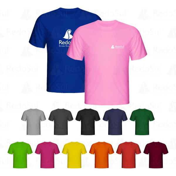 RD 890252-Camiseta Colorida Personalizada | Parauapebas-PA