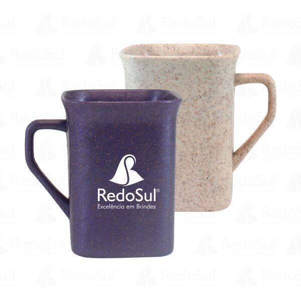 RD 812156-Caneca Quadrada Personalizada Green Colors 250ml | Joao-Pessoa-PB