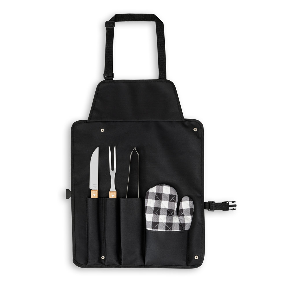 RD 94112-Kit churrasco personalizado com 4 utensílios em Sebastianopolis-do-Sul-SP