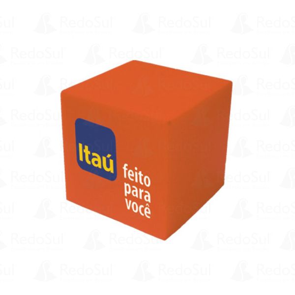 RD 8118508-Cubo anti stress em vinil personalizado | Carambei-PR