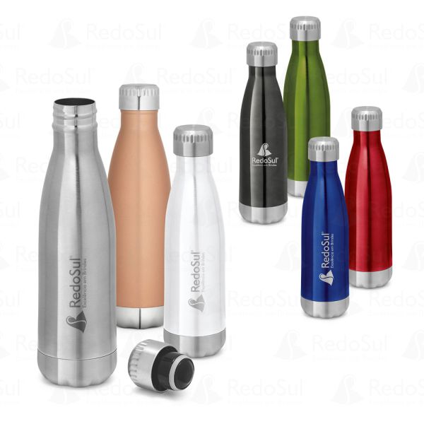 RD 94550-Garrafa em Aço Inox Personalizada 510 ml e parede dupla | Abatia-PR