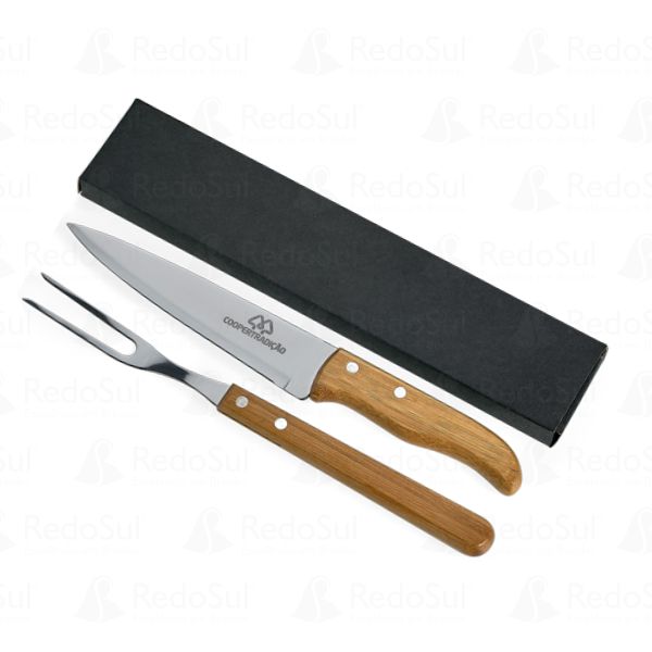 RD 7090403-Kit Churrasco Personalizado com 2 Peças em Conchal-SP