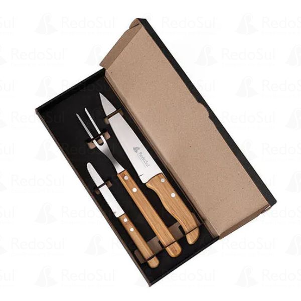 RD 7002723-Kit de Facas Personalizadas  com garfo. em Monte-Azul-Paulista-SP