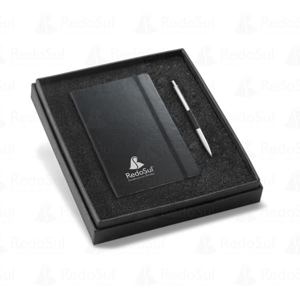 RD 93499-Kit personalizado com caderno e caneta | Paulo-Afonso-BA