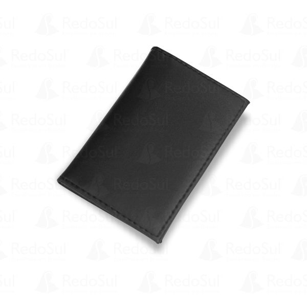 RD 8108159-Porta Cartão em Couro sintético Personalizado em Curitibanos-SC