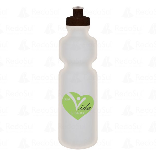 RD 8115750 -Squeeze Personalizado de Fibra de Coco 750ml | Uniao-Paulista-SP